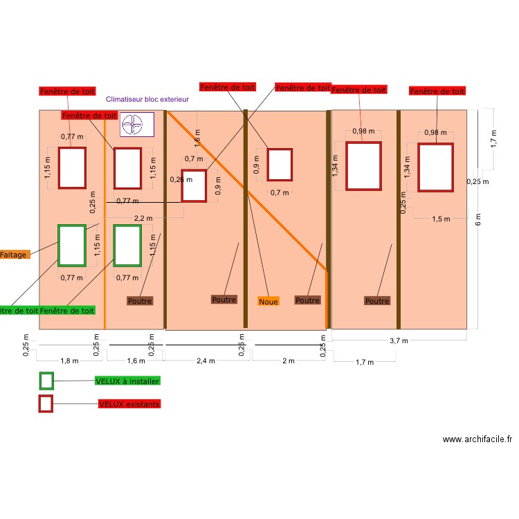 Clim. Plan de 0 pièce et 0 m2