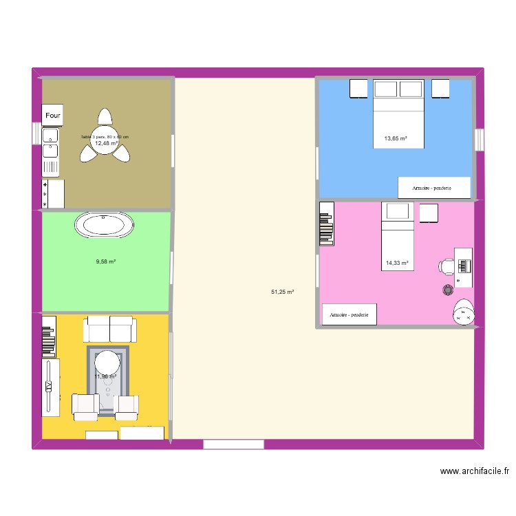 Plan au sol du court metrage. Plan de 0 pièce et 0 m2
