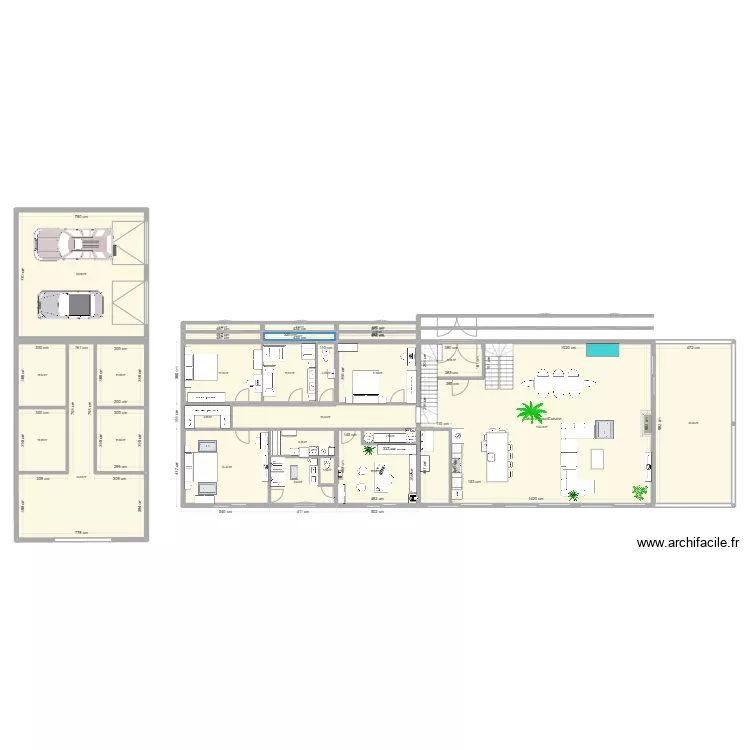 Villa Tarzan 29. Plan de 