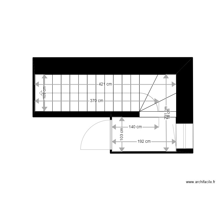 SCI CHOPINOU. Plan de 10 pièces et 161 m2