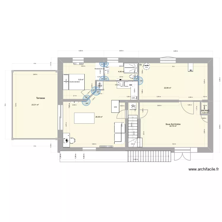 RDC V6Z Zaccagnino. Plan de 0 pièce et 0 m2