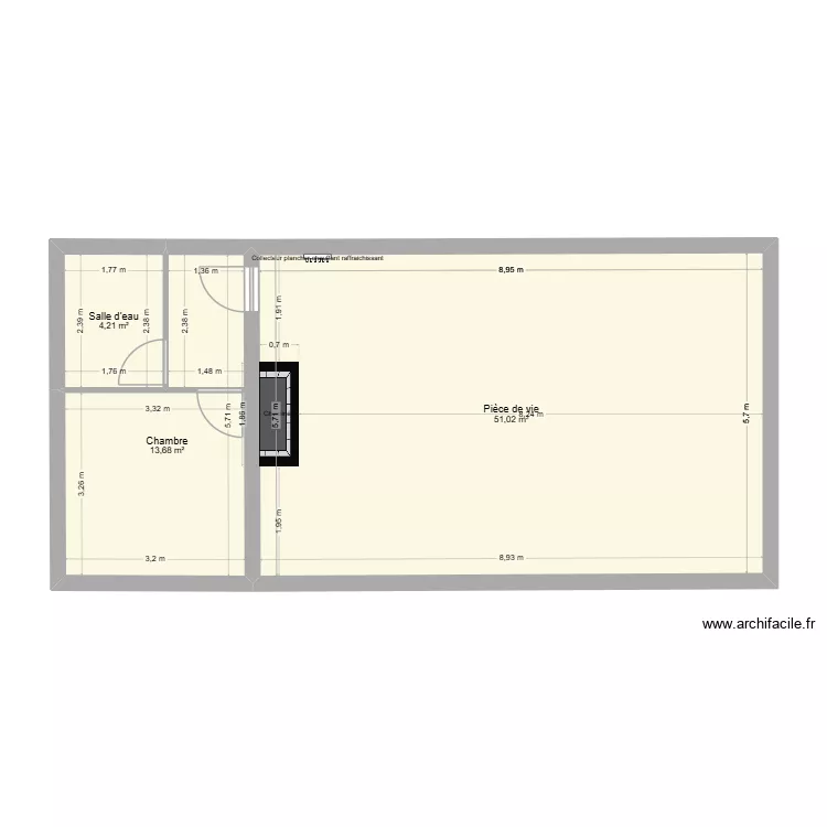 plancher futur. Plan de 