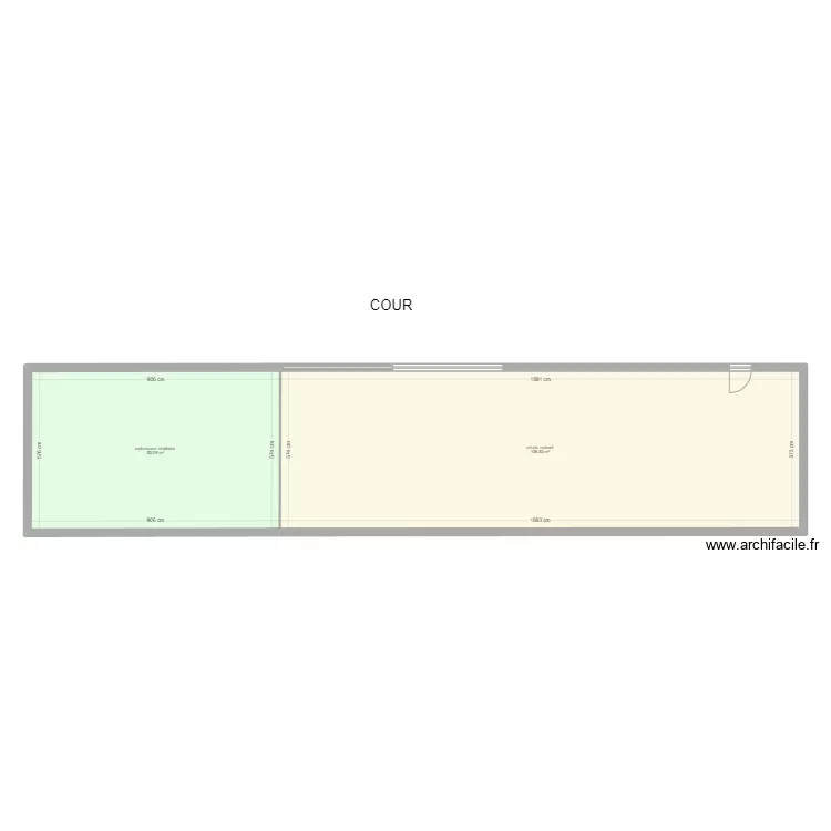 extension du chais final. Plan de 