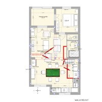 Garluche cuisine chambre avec étage et travaux