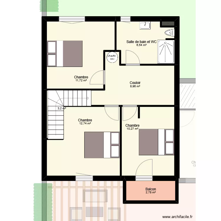 EL BARIAKI villa 4 conf grans sejour T5. Plan de 19  et 396 m²