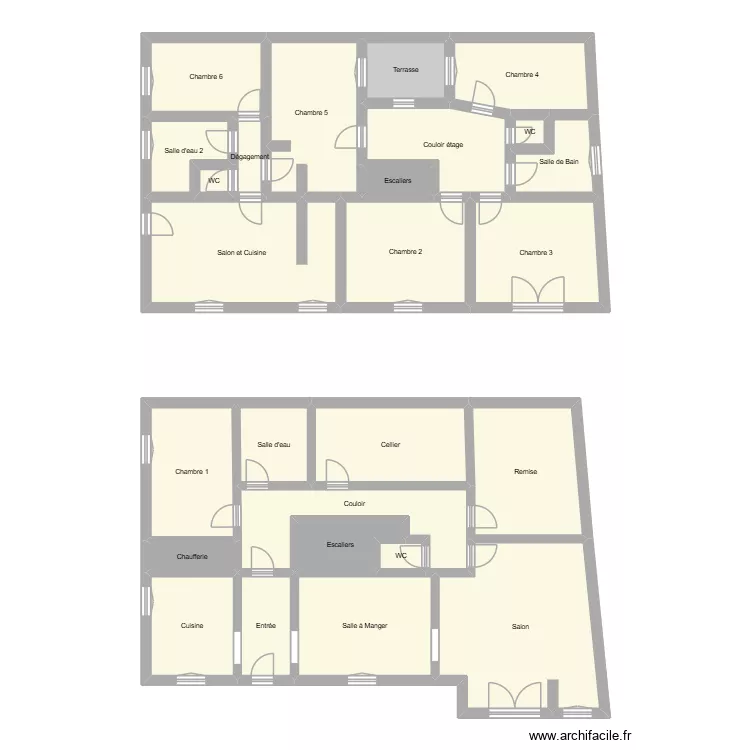saint hilaire d'o. Plan de 26 et 149 m² saint hilaire d'o. Plan de 26 et 149 m²
