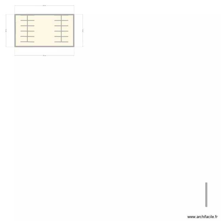 gymnase Y. GROS - CMU. Plan de 