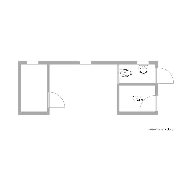 pool house 1. Plan de 1 pièce et 3 m² pool house 1. Plan de 1 pièce et 3 m²