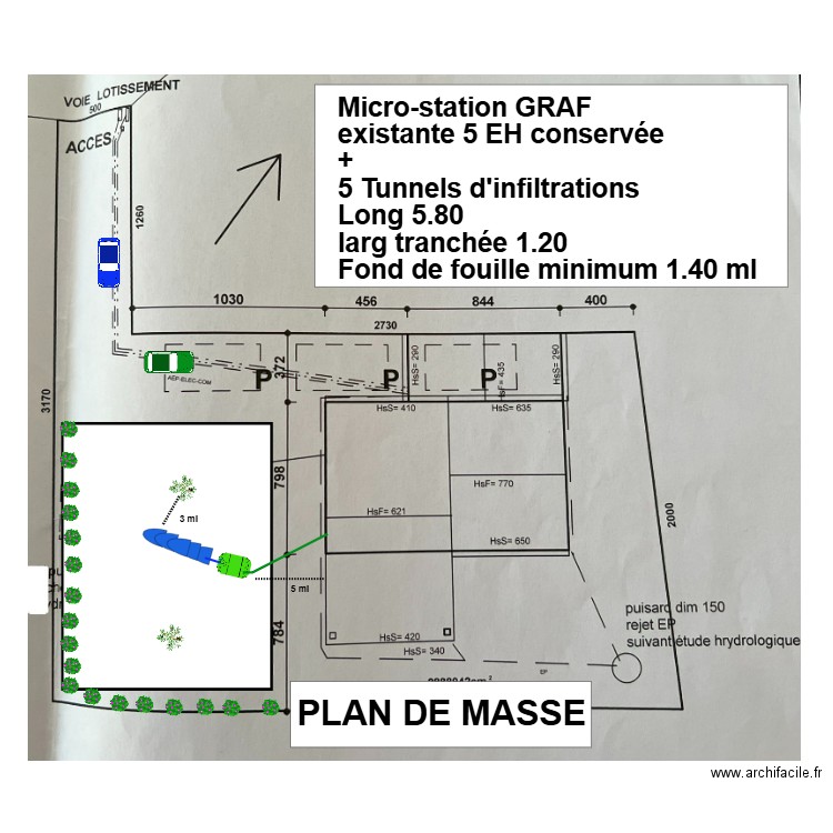 DELRIEU. Plan de 0 pièce et 0 m2