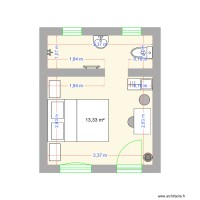 Plan de masse Bungalow 8