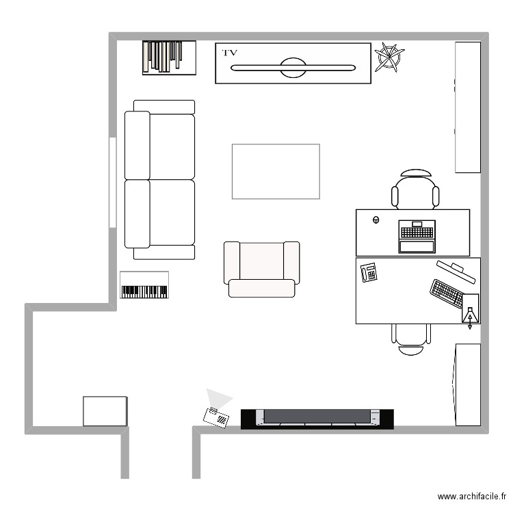 Salon 3 1. Plan de 0 pièce et 0 m2
