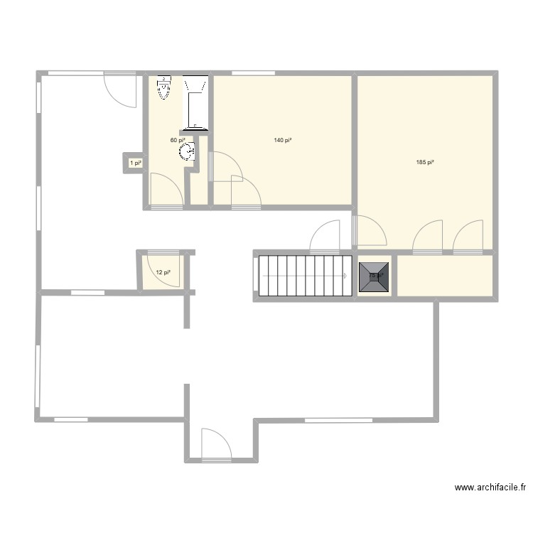 will 4. Plan de 6 pièces et 44 m2