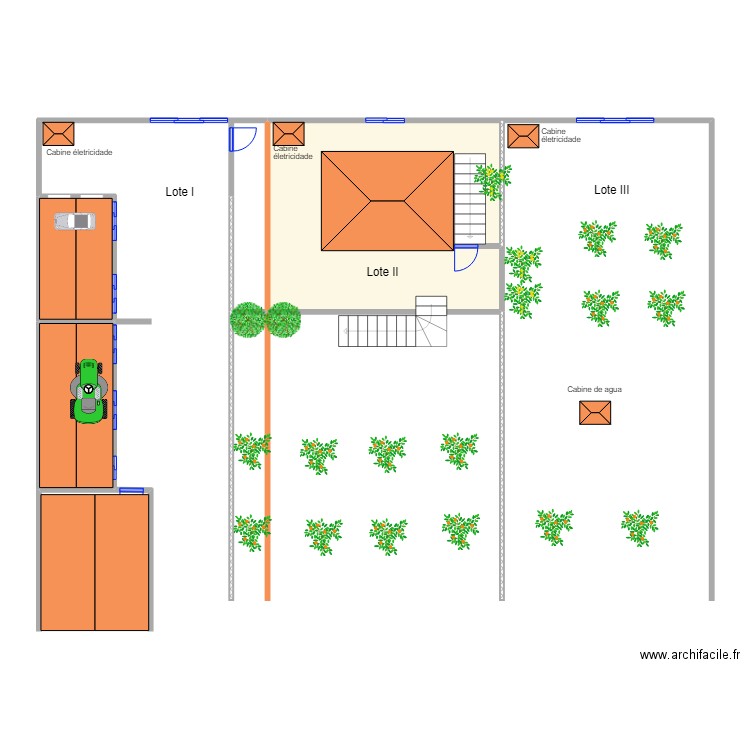 Terreno dos pais. Plan de 0 pièce et 0 m2
