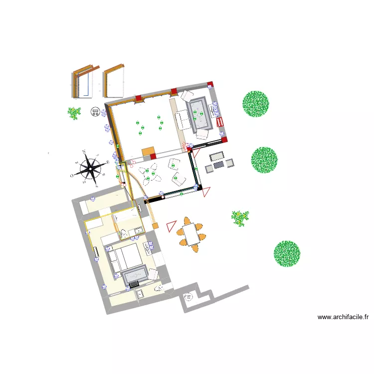 OSSATURE ET ISOLATION. Plan de 7 et 115 m² OSSATURE ET ISOLATION. Plan de 7 et 115 m²