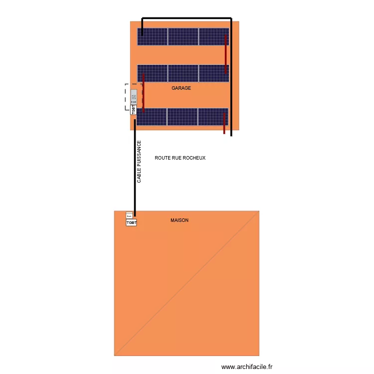 maison gillon paquay. Plan de 