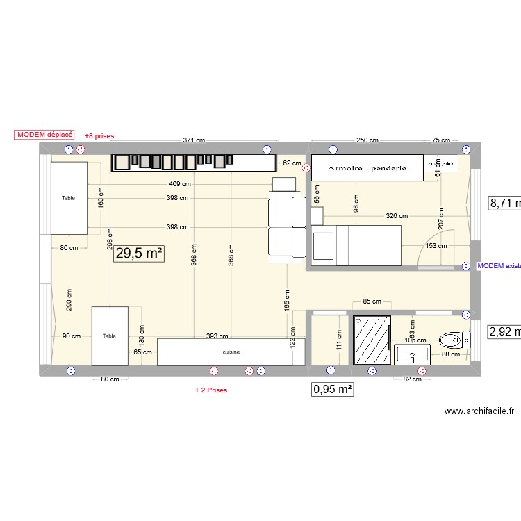 Appart Stocko. Plan de 0 pièce et 0 m2
