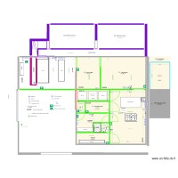 intérieur chambre froide 3 avec électricité