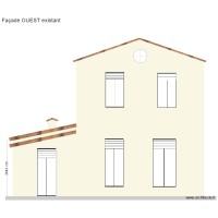 Seb Façade OUEST existant