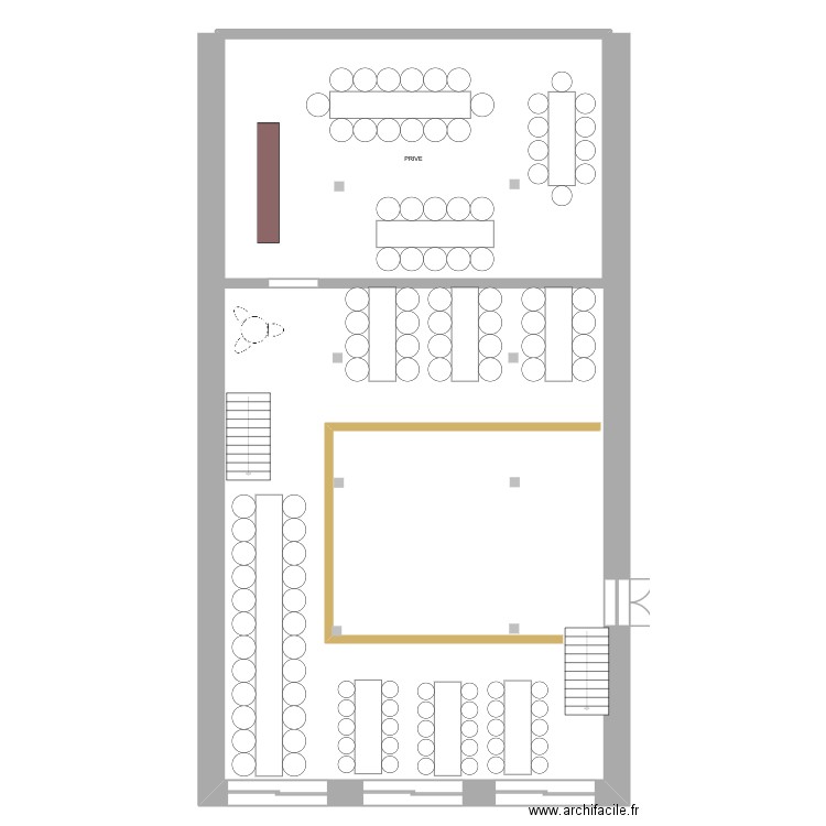 Resto Ferme Bonair Mezza Bis. Plan de 1 pièce et 81 m2