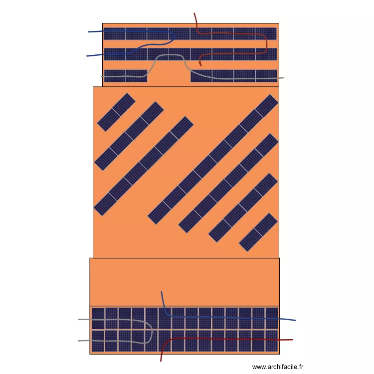 TRIGONE TOITURE. Plan de TRIGONE TOITURE. Plan de