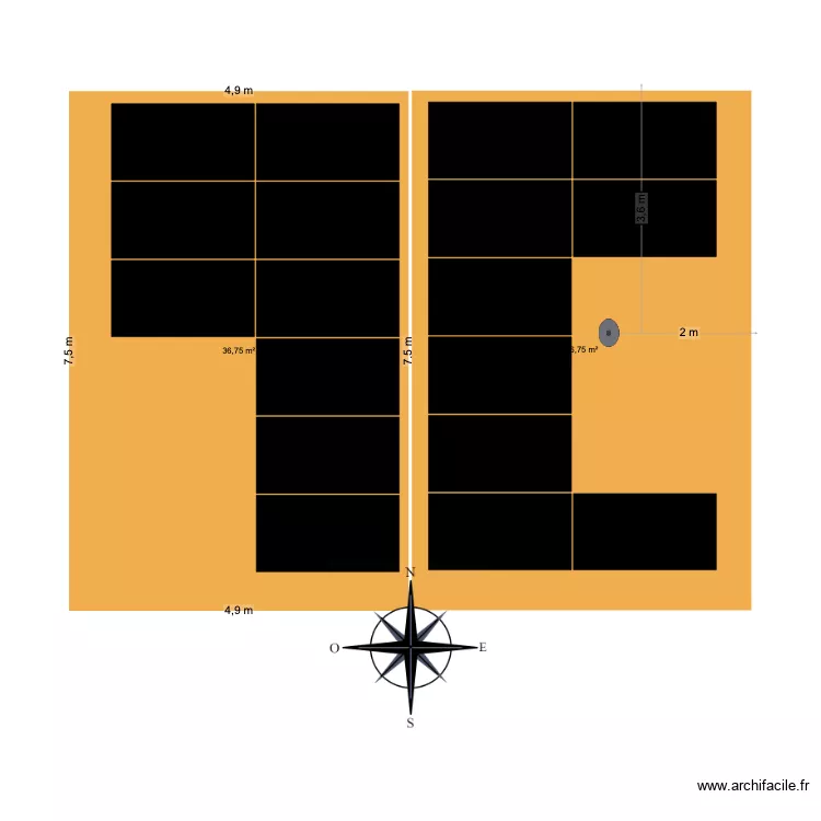 bourgin CWT26-038. Plan de 