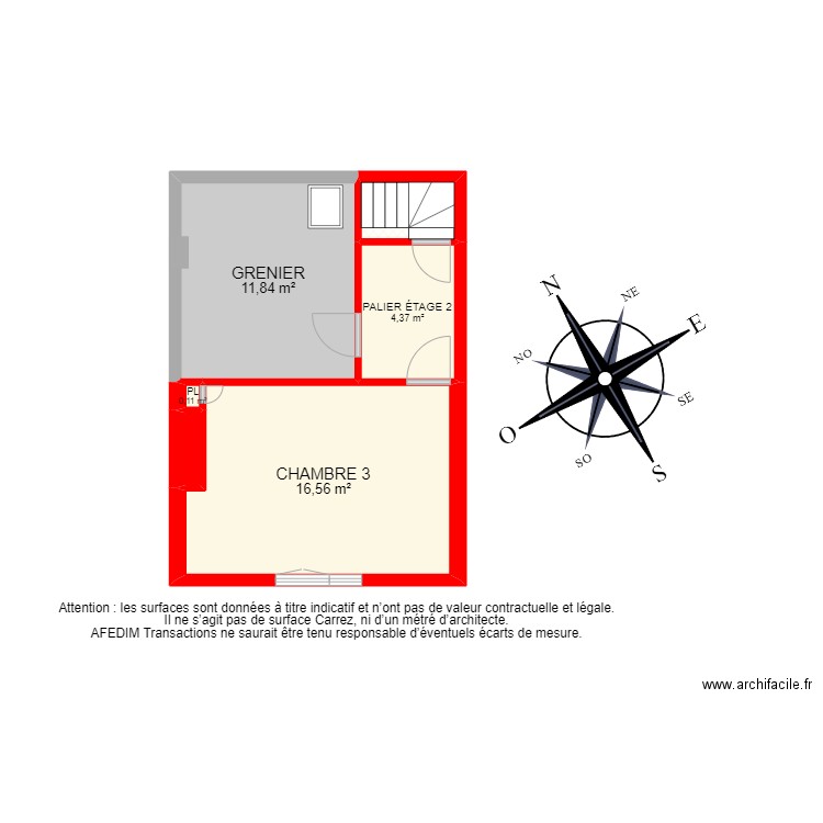 BI 15177 - . Plan de 28 pièces et 179 m2