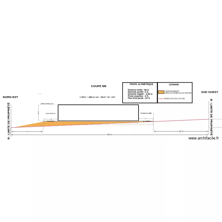 TUNNANG COUPE BB. Plan de 