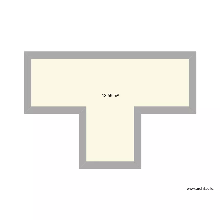 Gabrielle. Plan de 1 Pièce et 14 m² Gabrielle. Plan de 1 Pièce et 14 m²