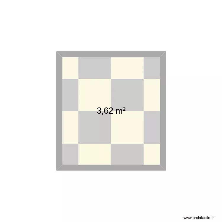 faux plafond. Plan de 1 Pièce et 4 m² faux plafond. Plan de 1 Pièce et 4 m²