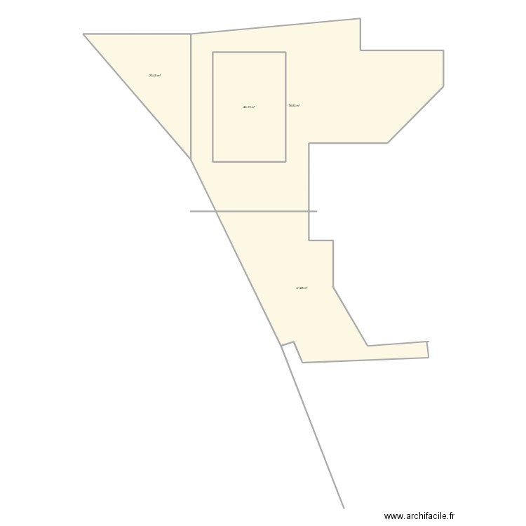 Flaire Théza. Plan de 4 pièces et 187 m2