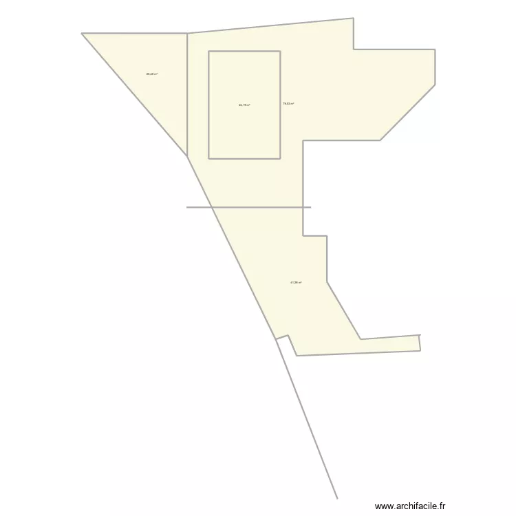 Flaire Th&eacute;za. Plan de 