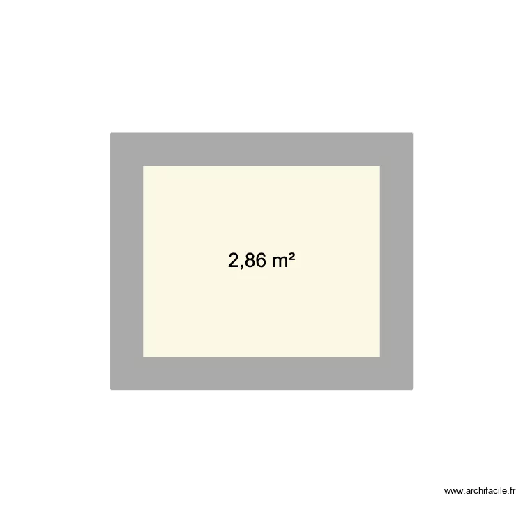 28 v0. Plan de 1  et 3 m²