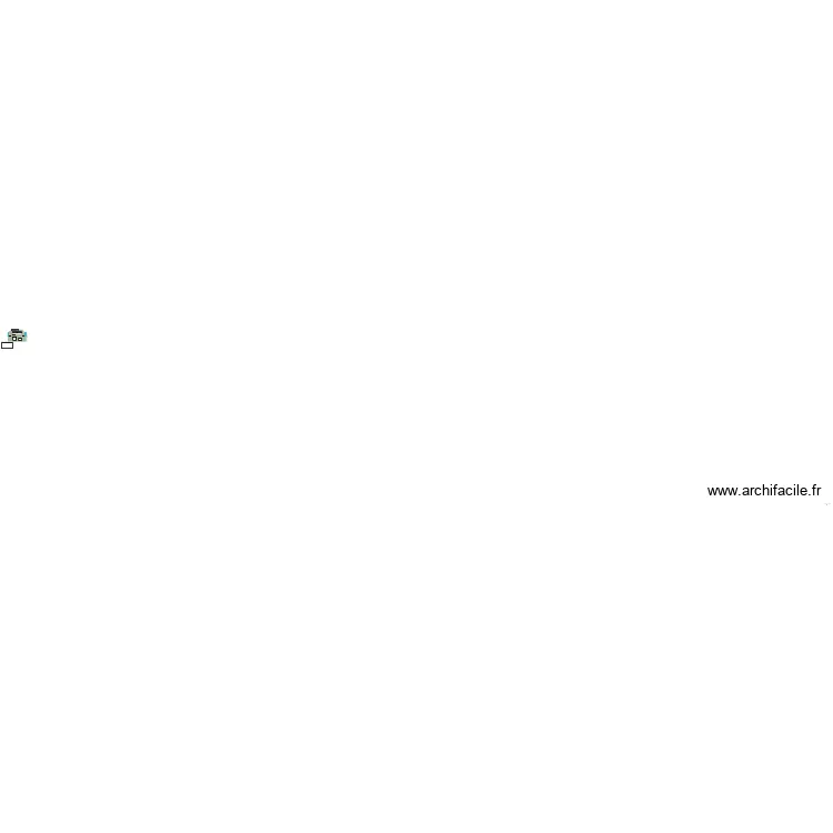 Le cartel. Plan de 1  et 13 m²