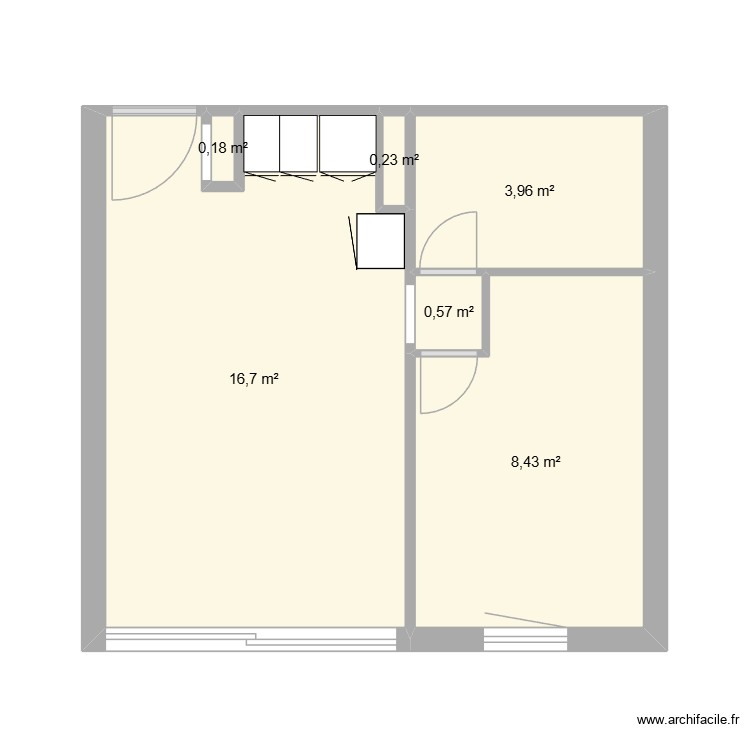 akim. Plan de 0 pièce et 0 m2