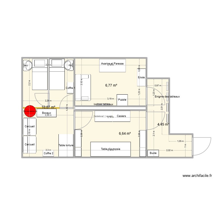 perso. Plan de 0 pièce et 0 m2