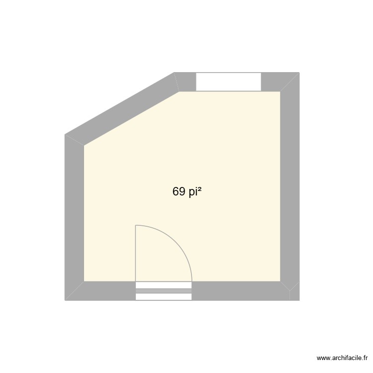 chambre d.c.l. Plan de 0 pièce et 0 m2