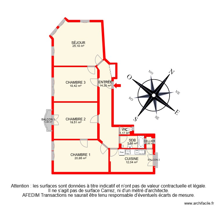 BI 27617. Plan de 0 pièce et 0 m2