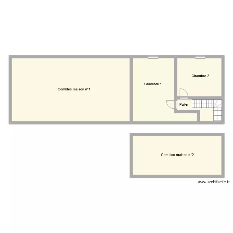 vallaud etage. Plan de 5 et 161 m² vallaud etage. Plan de 5 et 161 m²
