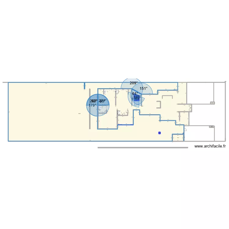 suri metre carre. Plan de 