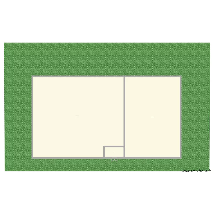 Maison. Plan de 3  et 803 m²