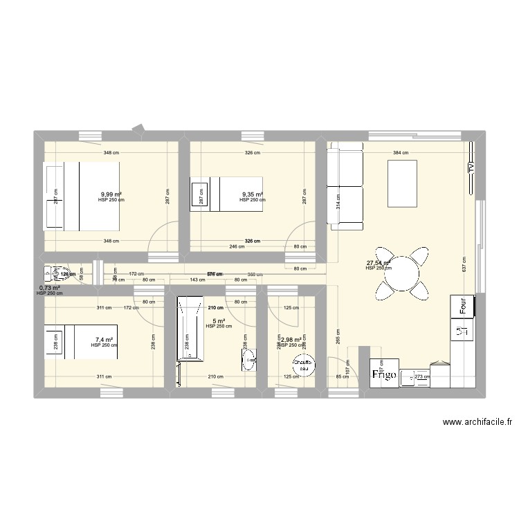 maison vivi. Plan de 0 pièce et 0 m2