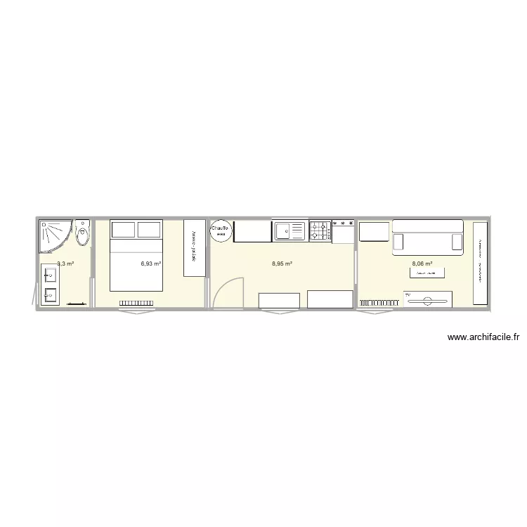 maison will. Plan de 4 et 27 m² maison will. Plan de 4 et 27 m²