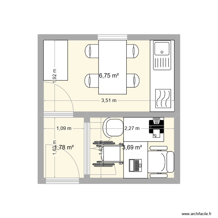 LOCAL MAISON DE SANTE 3. Plan de 0 pièce et 0 m2 LOCAL MAISON DE SANTE 3. Plan de 0 pièce et 0 m2