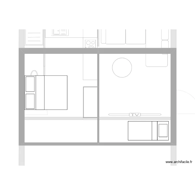LA HAUT. Plan de 