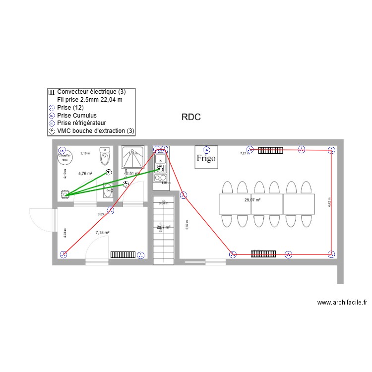 projet wide - int prise. Plan de 0 pièce et 0 m2