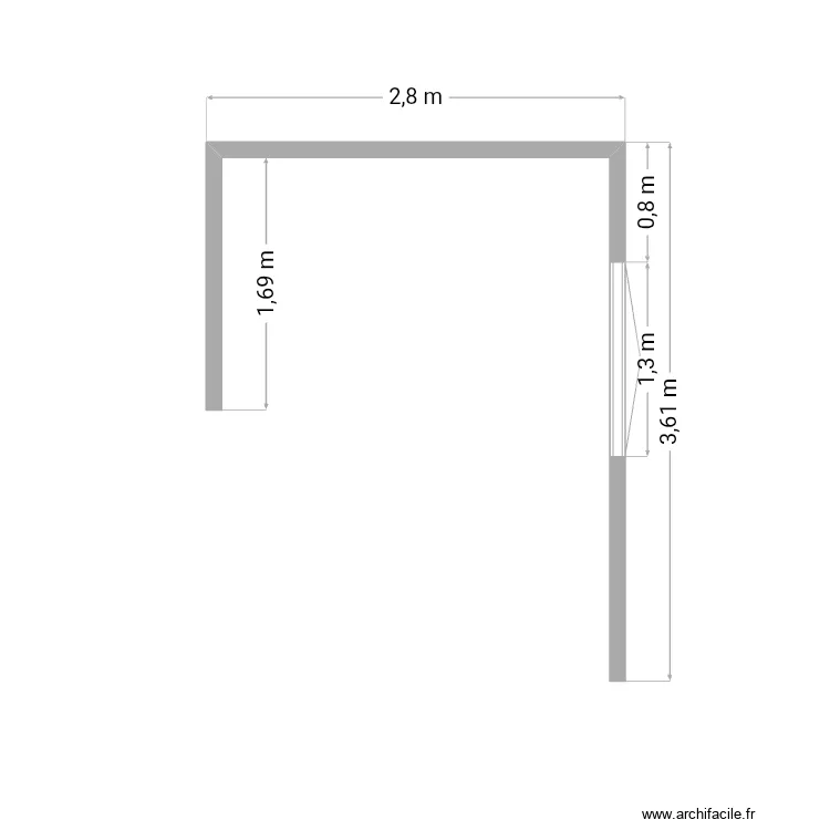Cuisine. Plan de 