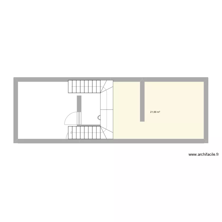 toilette couloir bko. Plan de 