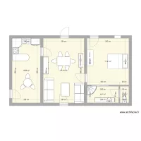 Appartement 4/2 REZ
