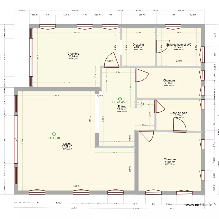 Koh Samui. Plan de 8 Pièces et 109 m² Koh Samui. Plan de 8 Pièces et 109 m²