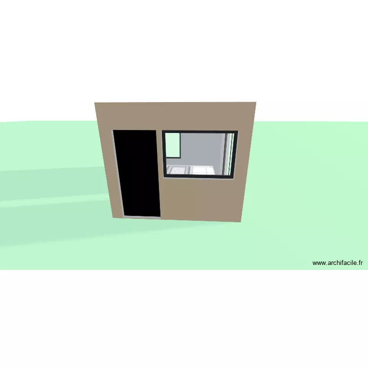 extension meillac 1. Plan de 1  et 11 m²